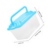 ULTECHNOVO Portable Transparent Plastic Fish Transport Box view 2