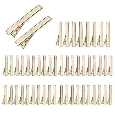 Duckbill Hair Clips, 50 Pieces, Extra-Long Design