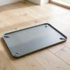 Pee Pad Holder, Non-Slip Leakproof Silicone Tray view 3