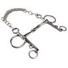 RiToEasysports Stainless Steel Pelham Bit for Horses, Durable, Easy Control, Jointed Mouthpiece, 12.7 x 1.8 cm view 1