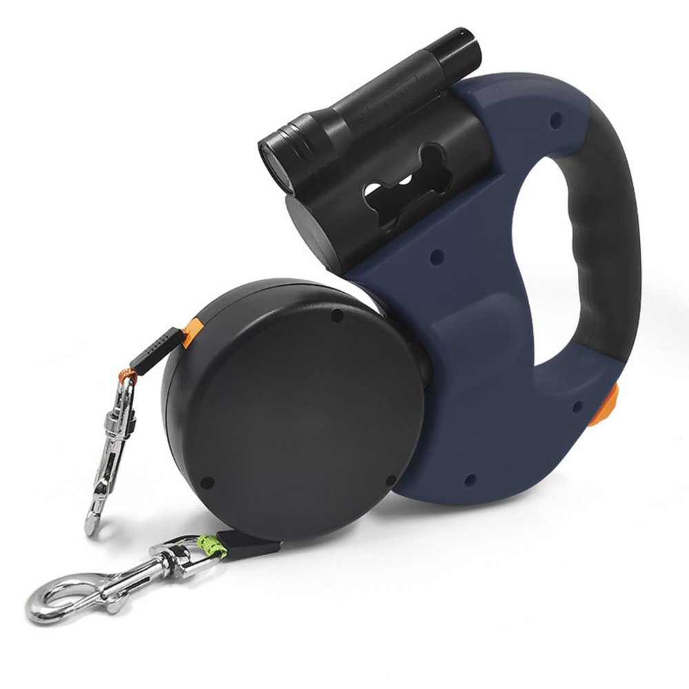 Automatic Retractable Dog Leash - Reflective Pet Leash with 360° Rotation
