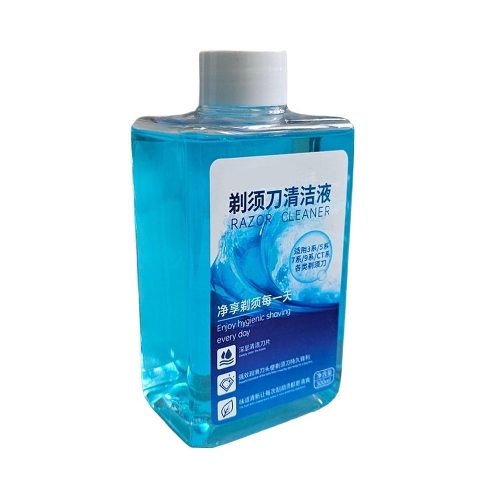 300 ml Shaver Cleaning Solution Compatible with Braun Clean & Renew CCR Systems