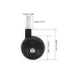 FELTECHELECTR Swivel Replacement Wheels, 2-Pack, Quiet, Wear-Resistant PP, for Baby Walkers and Strollers view 2