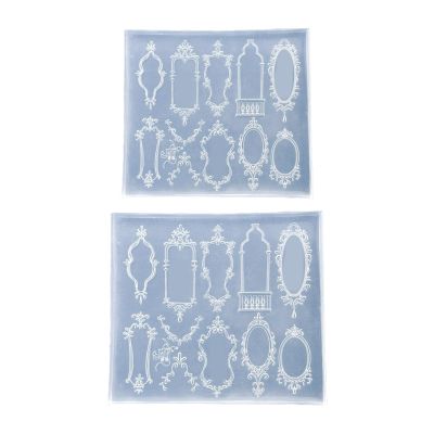Elastics Embossed Silicone Nail Art Mold