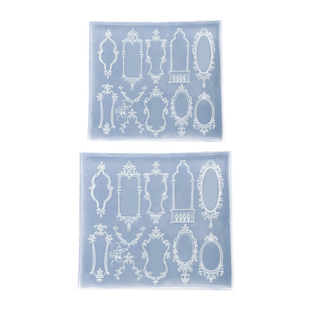 Elastics Embossed Silicone Nail Art Mold