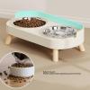 Elevated Dog Bowls with Splash Guard view 3