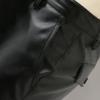 Men's Leather-Look Shorts, Black, Size S view 2