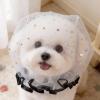 Small Dog Mesh Muzzle with Adjustable Quick-Release Strap view 2