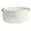 Cotton Rope Storage Basket - Lightweight Woven Laundry Basket view 1