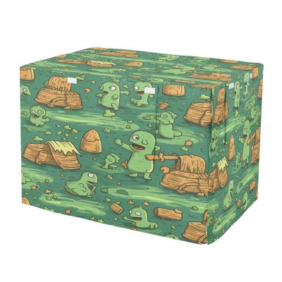 KAAVIYO Cartoon Platypus Dog and Cat Crate Cover, Waterproof Pet Crate Cover for Indoor and Outdoor Use