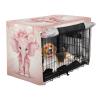 KAAVIYO Cute Pink Elephant Dog and Cat Crate Cover view 2