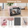 KAAVIYO Cute Pink Elephant Dog and Cat Crate Cover view 4