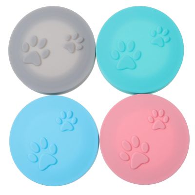 DECHOUS Silicone Lids for Cat Food Cans, 4-Pack, Sealing