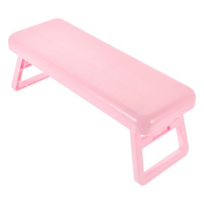 CTIRCHIU Foldable ABS Nail Hand Pillow for Manicures, Pink