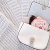 VICASKY Compact Cotton Period Pouch with Zipper, Stylish Hygiene Bag for Girls view 4
