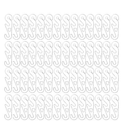 BELLIFFY 150-Piece Adjustable Mask Extenders, S-Hook Ear Protectors, Non-Slip Mask Hooks, Compatible with Most Ear-Loop Masks, Reduces Pressure and Ear Pain, White