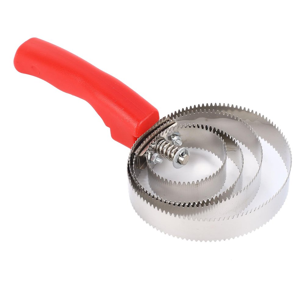 Alomejor Reversible Stainless Steel Horse Curry Comb with Comfortable Handle