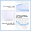 PHENOFICE 2-Pack Double-Layer ABS Manicure Soaking Bowls, Blue view 4