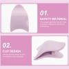 Abaodam 4-Piece Purple ABS Eyelash Applicator Set for False Eyelashes view 4