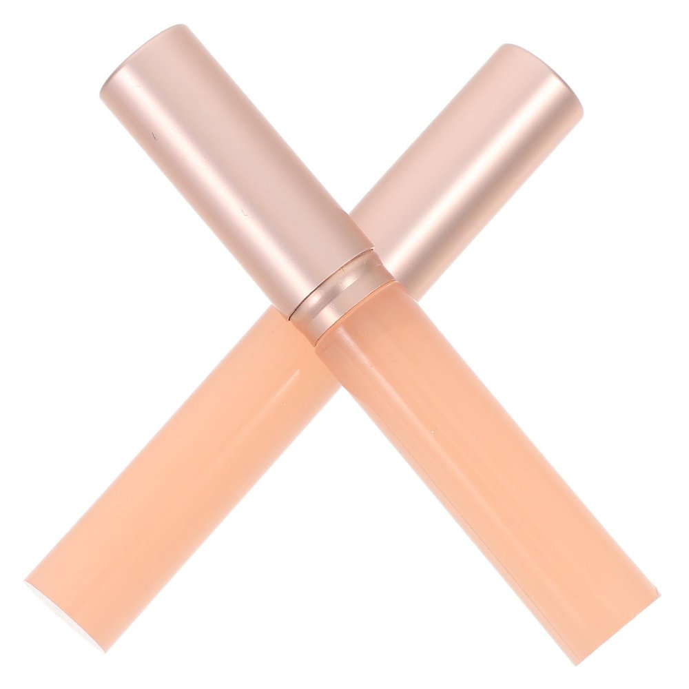 PATKAW Silicone Lip Brushes, Soft Round-Head Applicators, 2-Pack