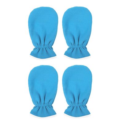 Paraffin Warming Gloves for Spa Treatments, 2 Pairs, Blue