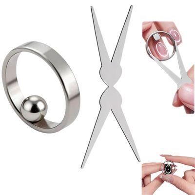 Ring Cat-Eye Magnet for Nails