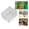 YYALYYON Transparent Acrylic Flameer Reptile Tank Breeding Box for Pets, Snakes, and Turtles view 2