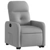 Molumvel Electric Lift Recliner Chair, Fabric TV Recliner with Motor, Senior Stand-Up Assistance, Light Gray view 4