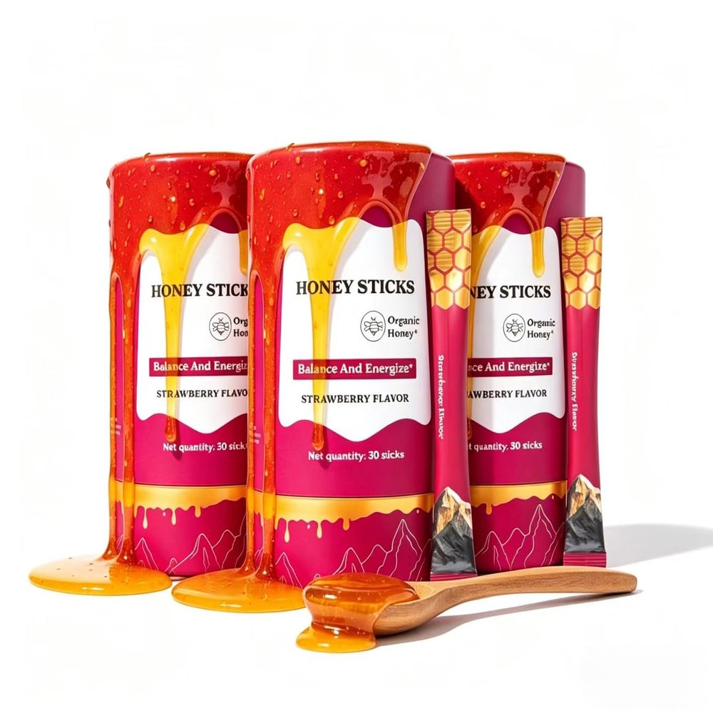 Honey Stick for Women, Natural Energy Support