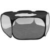 SHINEOFI Foldable Indoor Pet Playpen with Lightweight Fabric Cover view 1