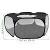 SHINEOFI Foldable Indoor Pet Playpen with Lightweight Fabric Cover view 2