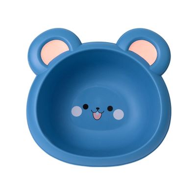 KinderCoring Cartoon Portable Wash Basin, Thick PP, for Face and Foot Washing, Travel and Home, Blue
