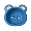 KinderCoring Cartoon Portable Wash Basin, Thick PP, for Face and Foot Washing, Travel and Home, Blue view 1