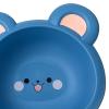 KinderCoring Cartoon Portable Wash Basin, Thick PP, for Face and Foot Washing, Travel and Home, Blue view 2