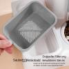 Automatic Pet Feeder and Water Dispenser, 2400 mL/1300 mL, Gray view 4