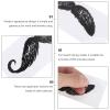 Black Nose Wax Adhesive Strips for Beard Protection view 4