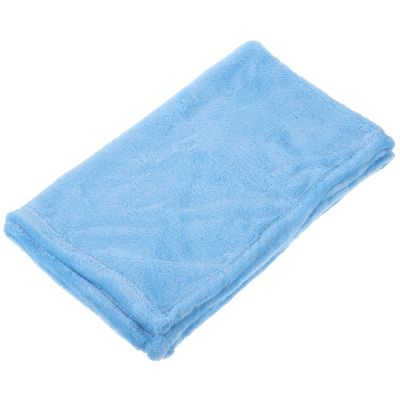 HEMOTON Flannel Fleece Pet Blanket, Blue, 50 x 70 cm, for Small Pets