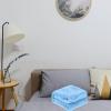 HEMOTON Flannel Fleece Pet Blanket, Blue, 50 x 70 cm, for Small Pets view 4