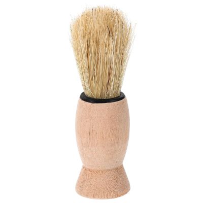 Beard Brush with Handle for Men, Soft Bristles, Vintage Design