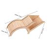 HAKIDZEL Multi-Chamber Hamster House with Underground Tunnel, 12.60 x 5.91 x 4.13 in view 2