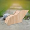 HAKIDZEL Multi-Chamber Hamster House with Underground Tunnel, 12.60 x 5.91 x 4.13 in view 4
