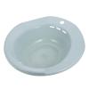 Plastic Toilet Sitz Bath with Ergonomic Edge and Hanging Hole view 1
