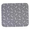 Absorbent Dog Training Mat with Bone Pattern, Washable, 60 x 40 cm view 1