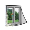 ZYEFGMFRQ Magnetic Mosquito Screen for Car Window, Black, 120 × 130 cm view 1