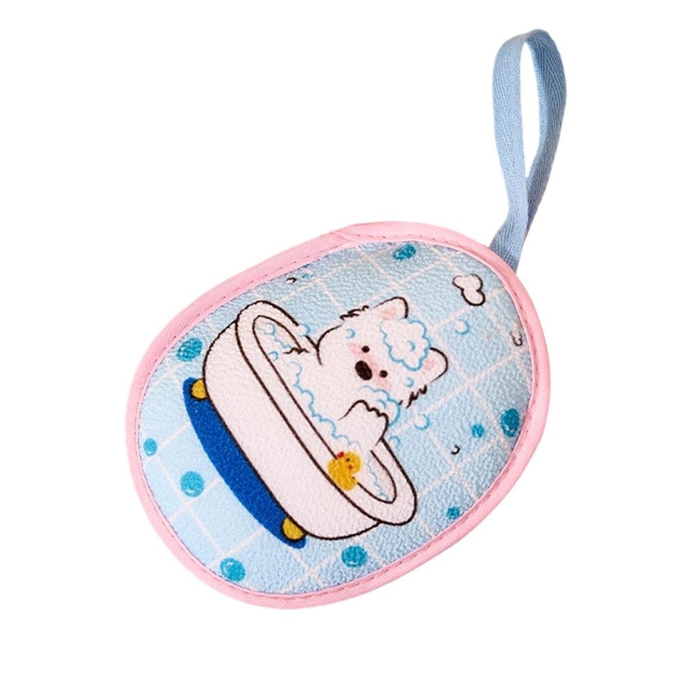 Soap Bag with Double-Sided Fine Mesh and Hanging Loop