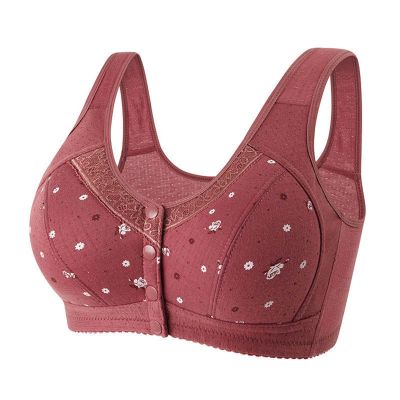 Sexy Women's Wrap-Style Tank-Top Bra with Front Buckle