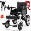 Electric Wheelchair for Adults, 500W Motor, 35 km Range, 170 kg Capacity, Foldable with Remote Control, 360° Turning and All-Terrain Tires view 1
