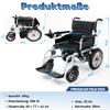 Electric Wheelchair for Adults, 500W Motor, 35 km Range, 170 kg Capacity, Foldable with Remote Control, 360° Turning and All-Terrain Tires view 2