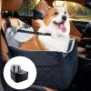 YTtkku Waterproof Double-Sided Dog Car Seat for Small and Medium Dogs view 2