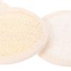 OKUMEYR Exfoliating Facial Pads, Gentle Face Scrub, 4-Piece Cotton-Linen Set view 3